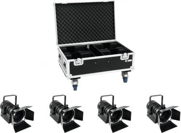 Eurolite Set 4x LED THA-60PC + Case