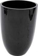 Plantpots, Europalms LEICHTSIN CUP-69, shiny-black