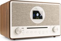 Lucca Internet Radio with DAB+ and CD Player Wood