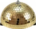 Sortiment, Eurolite Half Mirror Ball 20cm gold motorized