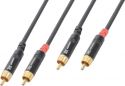 CX94-1 Cable 2x RCA Male - 2x RCA Male 1m