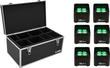 Eurolite Set 6x LED TL-4 Trusslight + Case