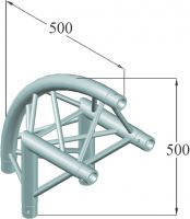 Alutruss TRILOCK 6082AC-24R 2-Way Corner 90° /\\