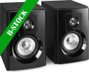Active Moulded Speakers, SHF404B Powered Bluetooth Bookshelf Speakers 4” MP3 "B-STOCK"
