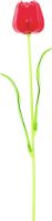 Europalms Crystal tulip,artificial flower, red 61cm 12x