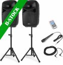 Sound Systems, VPS102A Plug & Play 600W Speaker Set with Stands "B-STOCK"