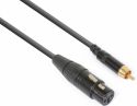 Cables & Plugs, CX136 Cable converter XLR Female - RCA Male