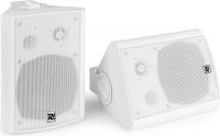 Aktivt Højttalersæt med Bluetooth, Kompakt design, vægmonteringsbeslag, 5" 100W / DS50AW, Hvid