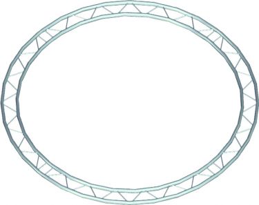 Alutruss BILOCK Circle d=2m (inside) horizontal