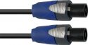 Assortment, PSSO LS-1550 Speaker cable Speakon 2x1.5 5m bk