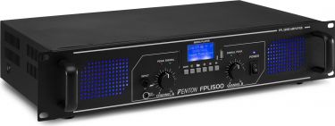 FPL1500 Digital Amplifier Blue LED + EQ