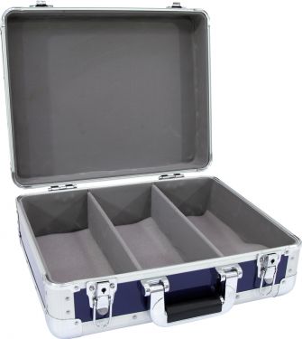 Roadinger CD Case ALU digital booking rounded blue