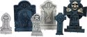 Prof. UV Lys, Europalms Halloween Tombstone Set "Cemetary