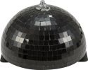 Sortiment, Eurolite Half Mirror Ball 20cm black motorized