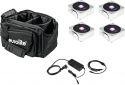 Light & effects, Eurolite Set 4x AKKU IP Flat Light 1 chrome + Soft Bag + Charger