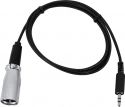 Eurolite, Eurolite DMX-Adapter IN Jack 3,5/XLR 1m