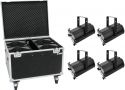 Teater & Scene, Eurolite Set 4x LED THA-120PC Theater-Spot + Case