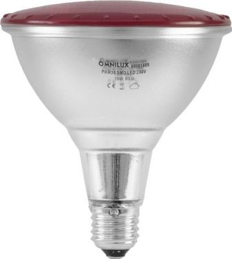 Omnilux PAR-38 230V SMD 15W E-27 LED red