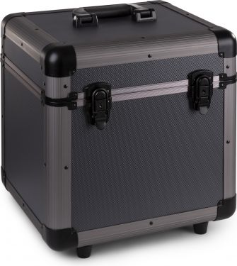 RC100 12" Flightcase til plader / Vinyl Record Case, Titanium