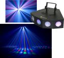Lyseffekt Mini 4 Head Moon LED / m. automatisk musikstyring Lyseffekt Mini 4 Head Moon LED / m. automatisk musikstyring