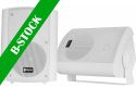 Små Højttaleresæt, Speaker Set 2-Way 5" 100W White "B-STOCK"