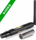 DMX & lysstyringer, BBP Wireless DMX transmitter/receiver "B-STOCK"