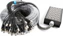 Multicable & Stage Box, CX166 Stage Snake 24-in 4-out XLR 30 metres