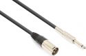 Kabler og stik, CX312-3 Kabel XLR Hann-6.3 Mono (3m)