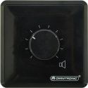 Loudspeakers, Omnitronic PA Volume Controller 5 W stereo bk