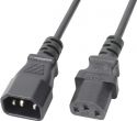 Cables & Plugs, CX18-5 IEC Extension Cable Male - Female 5,0 meter