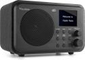 DAB Radio / Internet Radio, Milan DAB+ Radio with Battery Black