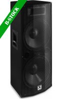 Active Speakers, CVB215 PA Speaker Active 2x 15” BT MP3 1600W "B-STOCK"