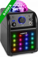 Karaoke til børn, SBS50B-PLUS Karaoke Set Black with LED Light Effects "B-STOCK"