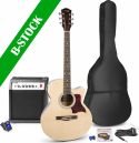 Western Guitar, ShowKit Electric Acoustic Guitar Pack Natural "B-STOCK"