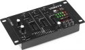 Små 3/4/5 Kanals, Dj Mixer STM-3020 4-kanals med USB/MP3-afspiller