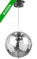 Diskolys & Lyseffekter, Mirrorball 30cm incl Motor "B-STOCK"