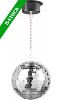 Diskolys & Lyseffekter, Mirrorball 20cm incl Motor "B-STOCK"