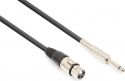 Cables & Plugs, CX314-6 Cable XLR Female-6.3 Mono (6m)