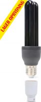 UV Lys, BUV27B UV-sparelampe 25W E27 + Adapter