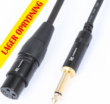 CX135 Kabelomformer XLR Hunn - 6,3M Jack Hann