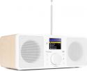 DAB Radio / Internet Radio, WIFI Internet+DAB+FM Radio 'Luxus model' Stereo Højtalere / Bluetooth / Tydeligt farvedisplay / Hvid