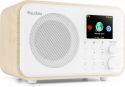 Hi-Fi & Surround, Vicenza WIFI Internet Radio with DAB+ and Battery White