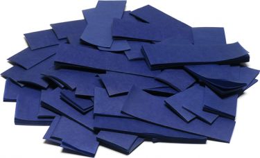 TCM FX Slowfall Confetti rectangular 55x18mm, dark blue, 1kg