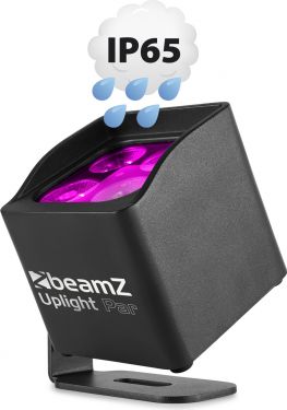 Beamz BP44 Mini Batteri Uplight Par 4x 4W / IP65 / Til både inde og udendørs brug, tåler regnvejr!