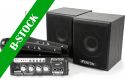 Package Specials, AV380BT Amplifier kit with speakers USB/SD/BT "B-STOCK"