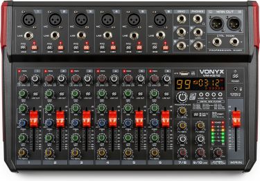 VM-KG10 Music Mixer 10-Channel BT/DSP/USB Record