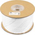 Cables & Plugs, RX12W 100V Speaker cable Round 2 x 1.5mm² white 100M