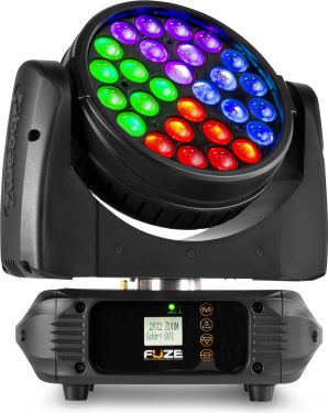 Fuze2812 LED Wash Moving Head with Zoom