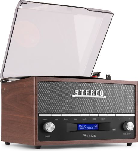 Frisco Retro Platespiller DAB+ Radio