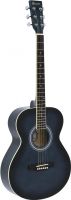 Akustisk Guitar, Dimavery AW-303 Western guitar blueburst